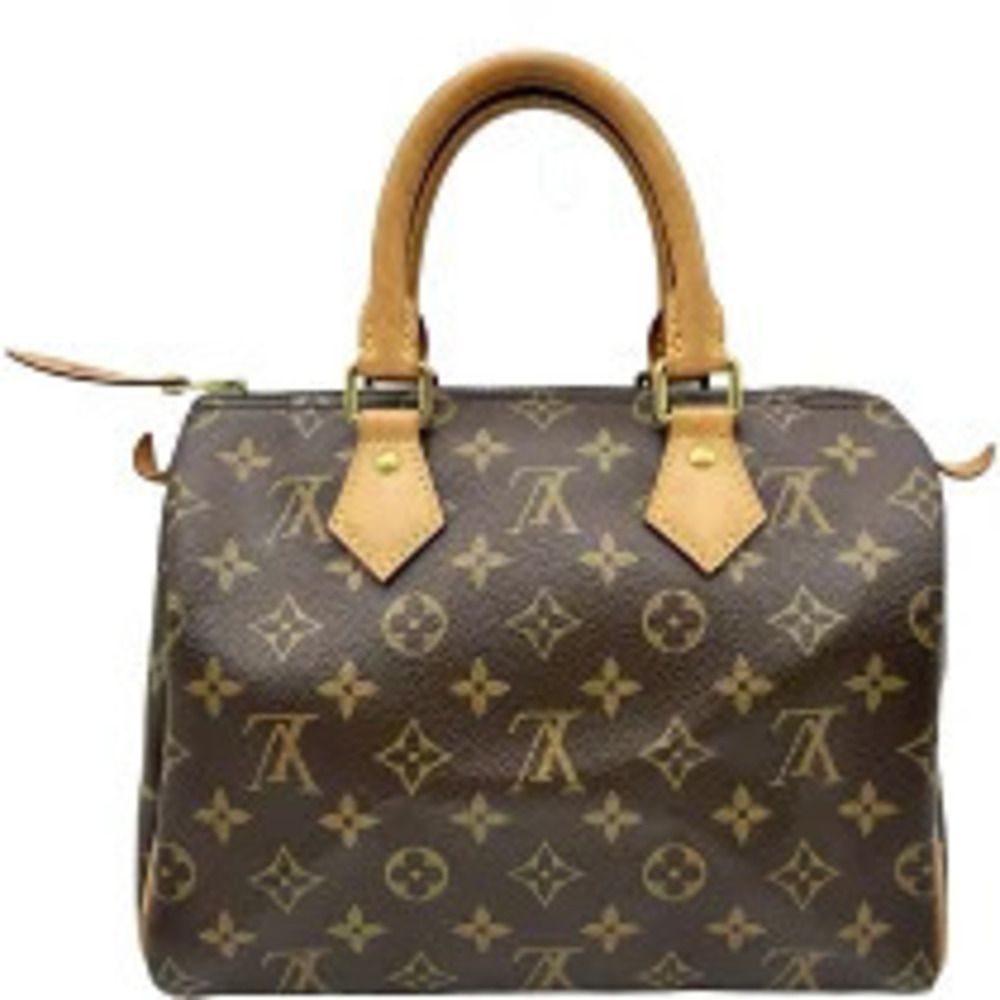 Louis Vuitton Speedy Brown Monogram Canvas Handbag